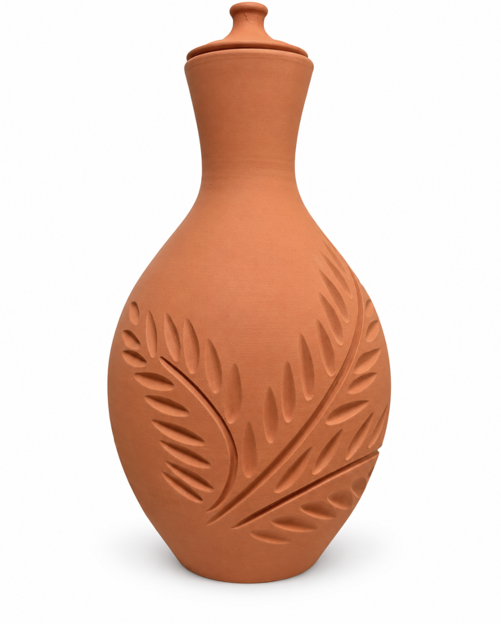 Product Photo: Pottery Flask With Plate "Olha"