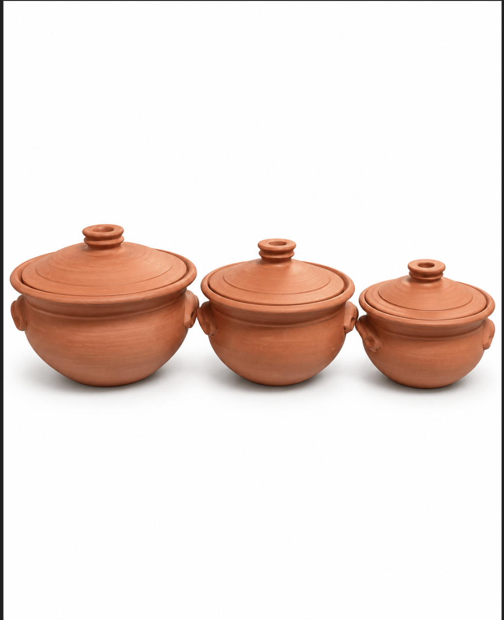 Product Photo: Pottery Turkish Cookware Set with Lid "Tagen"