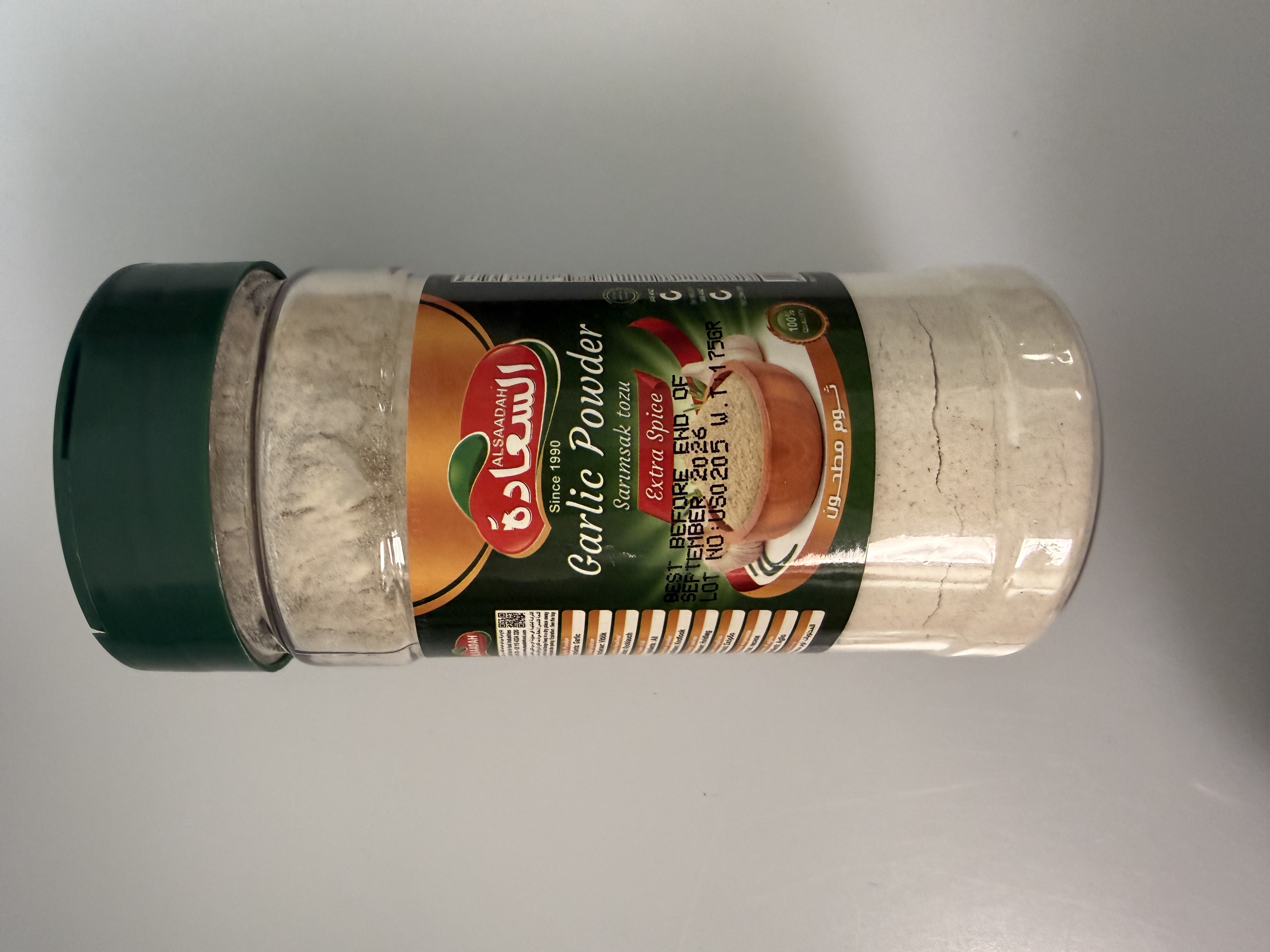 Product Photo: Al Saadah Garlic Powder 175g